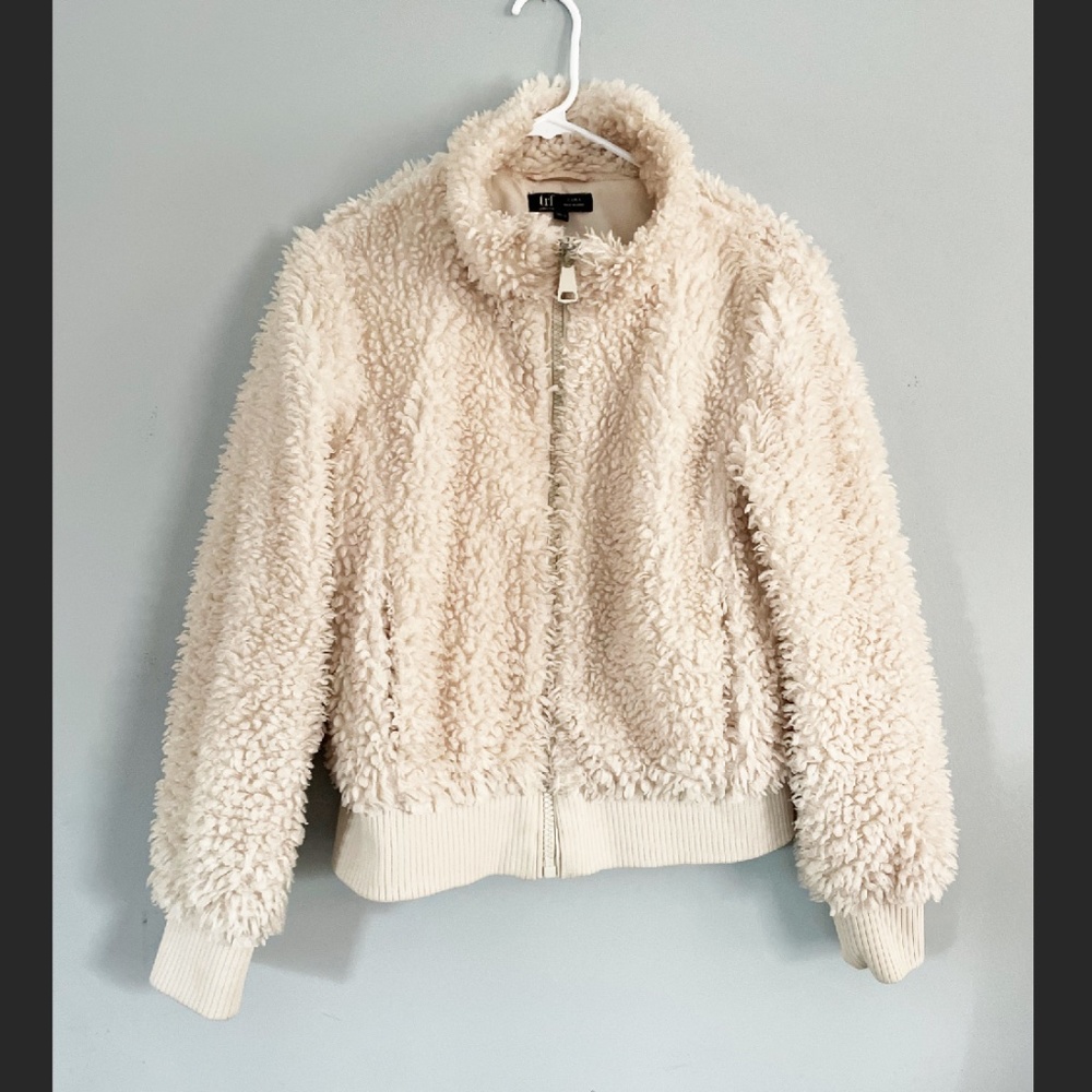 ZARA TRF Collection white coat